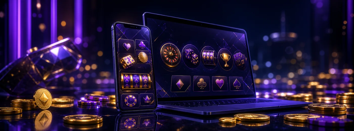 Lobby Nine Casino affiché sur smartphone et ordinateur